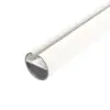Persianas enrollables a medida 20 Blancas de apertura simple y doble con riel inferior, material de aluminio, soporte para cortinero, cortina de resorte