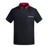 Ropa de Trabajo para Chef al por Mayor para Hombre, Manga Corta, Estilo Delgado, Uniformes para Hotel, Restaurante, Cocina, Panadero, Pastelero
