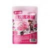 Tienda Oficial Insignia Dianpinke Azúcar de Roca Rosa Caña de Azúcar de Yunnan Mar Fruta de la Pasión Azúcar de Roca Amarillo Policristalino para Elaboración y Horneado