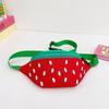 Bolsa de Peito Infantil da Moda Letra Fashion Versátil Color-Blocking Unissex Infantil Transversal Bolsa Pequena Celebridade da Internet Porta-Moedas para Bebê