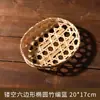 Itens Artesanais de Bambu Trançado Adereços de Fotografia Produtos Agrícolas Retrô Decoração Enfeites Pano de Fundo para Fotografia Conjunto de Adereços Estilo Chinês