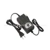 Fuente de alimentación de control de velocidad 1-24v2a controlador de velocidad de ventilador pequeño LED adaptador de corriente DC ajustable venta directa de fábrica