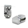 Fornecimento de contas digitais de strass de 8 mm Inglês Diamante Branco Digital adequado para DIY pulseira pulseira pulseira acessórios jóias