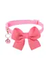 AliExpress Nova Coleira de Cachorro com Laço de Waffle Simples Fofa Beleza Yorkshire Joia Ajustável