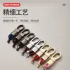 Llavero de cuerda trenzada de fábrica, accesorios de ferretería, hebilla de herradura, colgante para llave de coche, accesorios de moda para coche