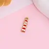 Acessórios de joias de liga metálica com gota de óleo DIY: Veleiro com tema oceânico, âncora, boia salva-vidas, pingentes de farol, acessórios para pulseira e brinco