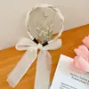 Tiara de Fita com Pérolas Estilo Francês para Mulheres, Novo Modelo 2025, Tiara Trançada de Alta Qualidade, Presilha de Cabelo, Acessório de Cabelo