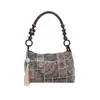 Bolso de mano grande de estilo chino nuevo para mujer, con bordado tradicional chino, diseño elegante y adecuado para ir al trabajo.; un bolso de hombro de alta calidad que también se puede llevar debajo del brazo