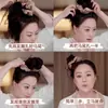 Goma para el pelo Scrunchie de Almohada con Relleno de Algodón, Goma para el pelo de Satén de Seda para Dormir, Accesorio para Moño