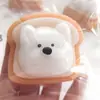 Estilo Xiaohongshu fresa arándano soufflé alto valor súper grueso celebridad de internet imitación masilla de silicona juguete de descompresión rebote