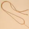 Colar cordão estilo minimalista DIY corda para pendurar pingente de jade cordão de pescoço trançado alça de colar com pingente ajustável
