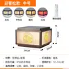 Luminária de Coluna Solar Lâmpada de Coluna para Portão de Pátio de Villa Lâmpada de Coluna para Cerca ao Ar Livre Lâmpada de Coluna Paisagística à Prova d'Água para Exterior