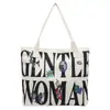 Bolsa Tote Moderna para o Dia a Dia Comércio Exterior Nova Grande Capacidade Mais Fashionable Bolsa de Braço com Letras Estilo Coreano Casual Bolsa de Ombro