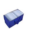 Bolsa de Almacenamiento de Gran Capacidad Bolsa de Almacenamiento para Ropa de Edredón de Viaje Bolsa de Embalaje para Mudanza de Equipaje Tejida Gruesa Impermeable