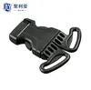 Accesorios para juguetes de juego hebilla de apertura lateral reforzada cincha de tres vías hebilla de plástico multipropósito adecuada para cincha de 25 mm