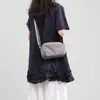 Nova Bolsa Transversal Casual de Verão 2026, Bolsa de Ombro Leve Estilo Coreano Fashion, Bolsa Quadrada Pequena Color Sólida Tendência para Estudantes