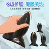 C827 Tapón Anal Transparente Hueco, Dilatador Hueco para Uso en Exteriores, Visor Líquido a Prueba de Fugas, Tapón Anal Hueco con Tapa
