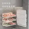 Estante de Preparación de Alimentos con Ventosa de Cocina Estante de Almacenamiento Multicapa sin Perforaciones con Artefacto para Verduras Estante de Almacenamiento de Montaje en Pared Listo para la Venta