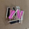 Set de Manicura Desechable con Palitos de Madera para el Cuidado de las Uñas, Set de Herramientas de Dos Piezas para Manicura, de Madera y Ecológico