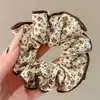 Elásticos de cabelo da série de cores Melard para mulheres, tiaras florais na cor café vintage, novos acessórios de cabelo versáteis estilo coreano 2026