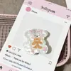 Fofo Original Ursinho Oval Ins Acessórios de Cabelo Grampo de Cabelo de Um Yuan Estilo Popular Doce Fresco Grampo para Franja Grampo para Fios Soltos Versátil