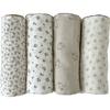 Manta de gasa de cuatro capas de algodón para bebé, toalla de baño, manta para siesta, estilo blogger de clase A, para niños y bebés