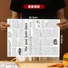 Mantel de Papel Desechable para Llevar para Platos de Comida, 600 Hojas, Tienda de Hamburguesas, Hot Pot, Comida Occidental, Papel para Bandeja de Pollo Frito a Prueba de Grasa, Personalizable