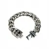 Nuevo y elegante pulsera de cruz para hombres a la moda, colección de pulseras vintage hechas a mano de alta gama europeas y americanas, directo del fabricante