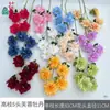 Hibisco Peônia de Galhos Altos com 5 Cabeças, Flor de Macieira Ornamental, Arranjo de Flores de Seda no Local do Evento da Cerimônia, Posicionamento de Flores Artificiais para Adereços de Fotografia