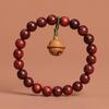 Pulsera de Sándalo Palo de Rosa Doble Círculo Sencillo 8mm Madera de Azufaifo Cuentas de Buda para Hombre y Mujer Pulsera Cultural de Juguete Accesorios Estilo Étnico Venta al por Mayor