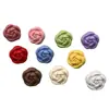 Botones de Rosa Altos de Colores Pintados a Spray Estilo Clásico Lindo Botones Decorativos para Suéteres Cardigans de Punto para Niños