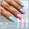 Transfronterizo tres botellas de traje esmalte de uñas a base de agua sin cocción esmalte de uñas brillante esmalte de uñas blanco duradero de secado rápido al por mayor