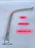 Compresor de Aire 0.9/8 Conexión de Cabezal M33x1.5 Manguera de Aire Resistente a Alta Presión Alambre de Acero Manguera Flexible de Fila Larga Bomba de Aire 0.6/8