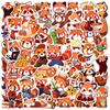 50 Adesivos de Panda de Desenho Animado Transfronteiriços Adesivos de Grafite Mala Laptop Skate DIY Adesivos à Prova d'Água