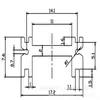 Recomendado 17.2*7.6*20 Perfil de Aluminio de Doble Pie Fijo Disipador de Calor Electrónico Aleación de Aluminio Refrigeración Router Inversor