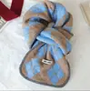 Bufanda de Lana de Punto a Cuadros con Forma de Diamante Dongdaemun para Mujer 2025 Nueva Bufanda de Lana Versátil Cálida Protectora del Cuello