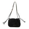 Bolso Pequeño de Cadena de Nicho Versátil para Mujer Bolso de Hombro de Alta Gama Moderno Bolso Cruzado tipo Cubo Estilo Coreano para Mujer
