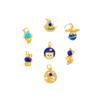 Accesorios de oro antiguo para manualidades de larga data astronauta Bob Esponja Jade Perro Canela colgante collar de dibujos animados clavícula