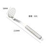 Triturador Manual Engrosado Acero Inoxidable Triturador de Patatas Utensilio de Cocina Triturador de Frutas y Verduras para Gente Perezosa