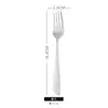 Acero Inoxidable 304 Juego de Cubiertos para Mesa de Restaurante Cuchillo, Tenedor y Cuchara de Acero Inoxidable para Comida Occidental Regalo de Hotel Juego de Cubiertos