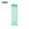 TYESO/ Mochila Estudiante Nueva para Hombres y Mujeres Termo Botella de Agua para Deportes al Aire Libre Portátil Simple de Mano Cuerpo Recto Botella de Agua