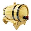 Barril de vino de roble para catering, bar, autoservicio, barril de vino de madera, adornos decorativos, barril de madera, barril de madera para barbacoa, tienda, autoservicio, barril de cerveza