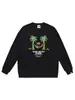 Suministro Mayorista Transfronterizo de Marca de Moda de Comercio Exterior Sudadera Pesada de Algodón Pe con Cuello Redondo Chaqueta Larga de Tiburón 14