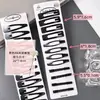 Presilha de uma palavra cor preta atacado presilha BB presilha de gota presilha destacável grampo de cabelo simples mercadoria para loja de 2 reais