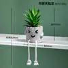 Flor Artificial Flores Artificiais Decorações Enfeites Vaso de Cerâmica Sentido Avançado Realista Sala de Estar Interior Planta Verde Artificial Flor em Vaso