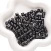 Kit de Materiales para Manualidades de Cuentas de Barril de Madera 8x8 mm Pulseras Collares Cadena de Teléfono Educación Temprana Accesorios Venta al por Mayor Pulseras