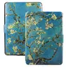 Capa de couro para kindle958 paperwhite1/2/3 KPW899 concha pintada fina ponto dormente