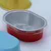 Caixa de Embalagem Especial para Queijo Semi-cozido 68ml Lata de Alumínio Comercial Pote de Pudim Caixa para Levar Molde Caixa Descartável Bozai Gao