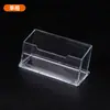 Caja de Tarjetas de Presentación de Acrílico, Portatarjetas de Presentación Transparente, Caja de Tarjetas para Exposiciones, Caja de Tarjetas de Asiento, Estante Multicapa para Escritorio de Oficina, Hecho a Medida