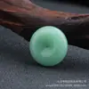 Colgante de Jade Blanco Imitación, Colgante de Hebilla de Seguridad de Jade Blanco con Cordón de Empuje y Tirón Color Café Verde Militar, Regalos Populares para Transmisiones en Vivo, Tráfico de Puestos Callejeros